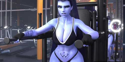 Widowmaker at the gym