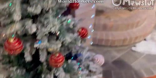 COMPLETE GIRLFRIEND EXPERIENCE 3? Christmas with your gf at home (POV) - Mewslut din48yu