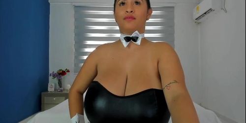 big tits nice clamps latina girl