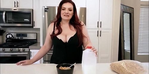 Sexy Tits Mom Allow To Step Son To Pressing Boobs As Milk Throwing And Sucking Her Pussy. 6B2P28K