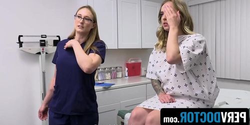 Busty Patient Gets Fertility Test In The Doctors Office - Perv Doctor q9slkgz