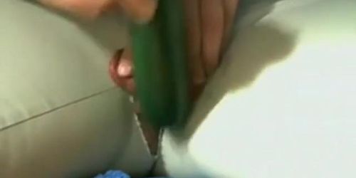Juicy meat curtains through pants