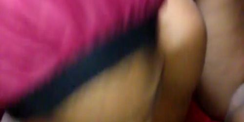 Big booty teen twerking with a dick in her mouth 