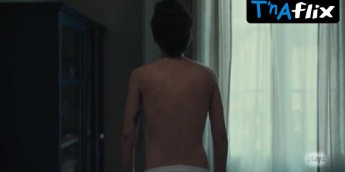 Anna Alarcon Butt,  Breasts Scene  in Ser O No Ser