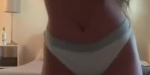 Sexy Teen Stripping her Clothes