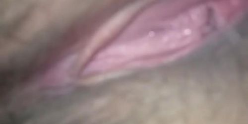 Hairy Bbw Girlfriend Gaping Holes Closeup