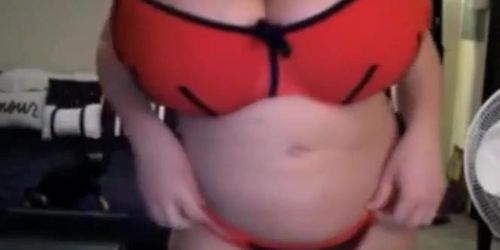 Leanne Crow's Big Natural British Tits on Webcam