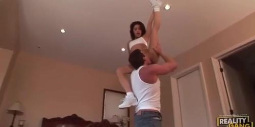 Daddy help me in yoga (Gigi Rivera)
