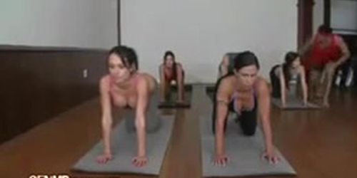 Instructor pervert yoga