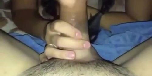 Cute Skinny Woman Goes Crazy For My Dick