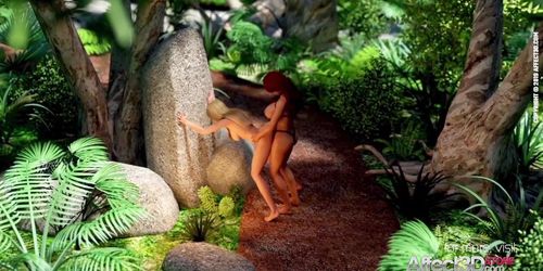 Jungle Fever - 3D Fantasy Futanari Animation - Lucie Theodorova