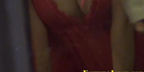 Asian teen gets fingered