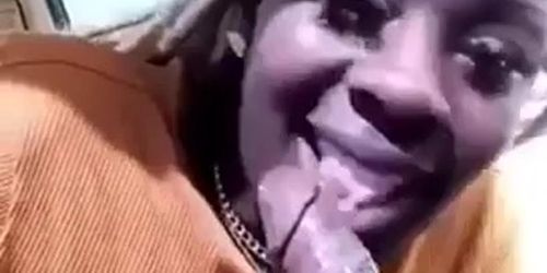 Snapchat Hoe Sucking Cock In Parking Lot