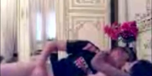 Arab gf fingered while kissing boyfriend