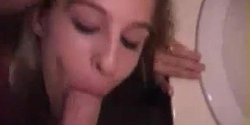 Dutch Teen - Blowjob and Facial Huge Cumshot - POV