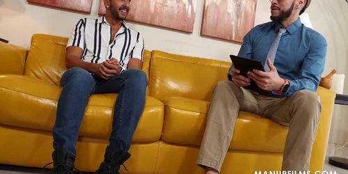 ManUpFilms Friendship turns into Foot Fetish with Luis Logan & King Cuba
