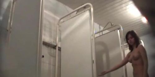 Hidden cameras in public pool showers 1092