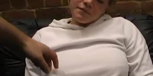Busty girl hypnotized and fucked