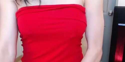 Wet Korean Slut Masturbation On Cam Show