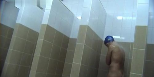 Hidden cameras in public pool showers 675