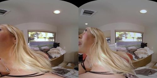 Big Blonde Hot Alura VR Sex Jenson Lazy Stepson Pussy Cumshot Cum Dgs - Alura Jenson