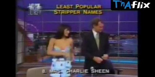 Demi Moore Sexy Scene  in Late Show With David Letterman