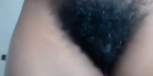 black hairy