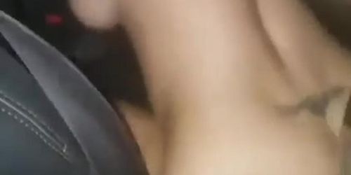 Asian girl Malaysian big booty tattoos gets screw in a car