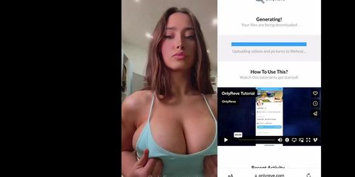 Onlyfans Leak Hot Brunette Teen Big Boobs Tease