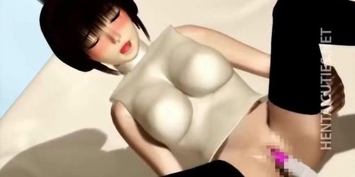 Naughty 3D hentai bitch gets fucked