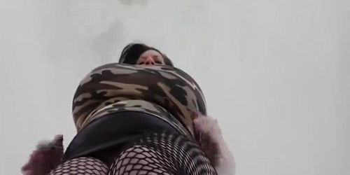 giantess - battle of boobs