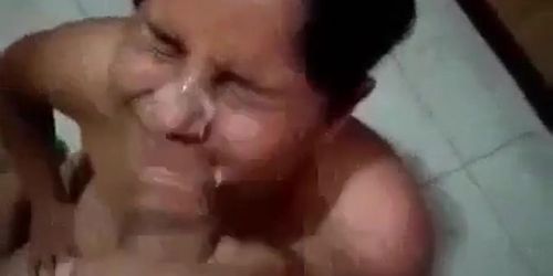 Indian Amateur Maid Blowjob