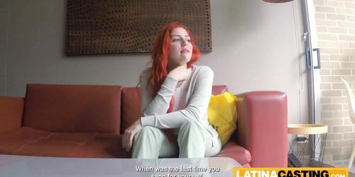 Redhead Aces Job Interview After Having Hard Sex With The Casting Agent