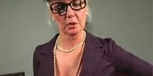 Coyote Doyenne jerking off instruction mature teacher
