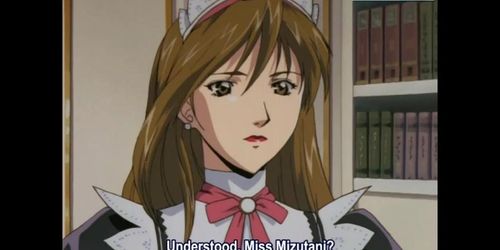 Anime maids are sexualy training new staff