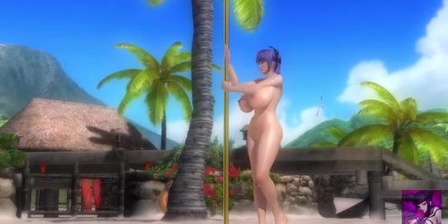 Ayane Massive Boobs Pole Dance Mod