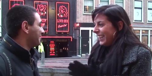 Real dutch prostitute banged in trio