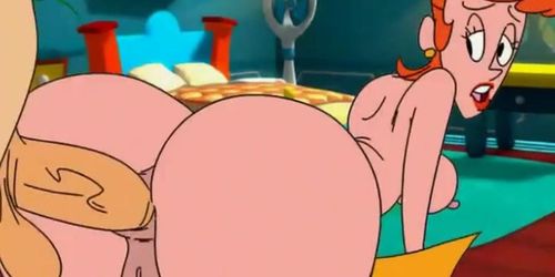 Famous toons enjoy anal