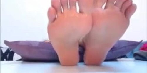 Some Really Sexy Feet On Webcam