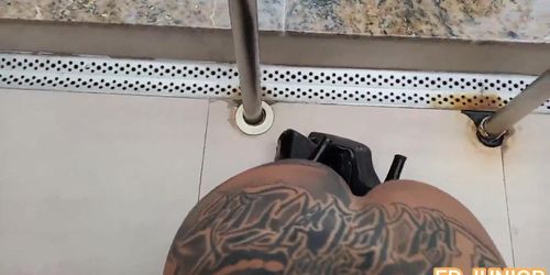 Tattooed fucking donor without a condom - 1080p