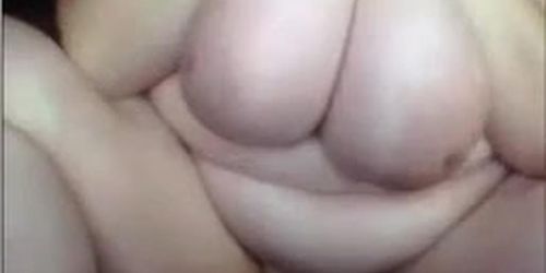 Naked BBW Teasing Show