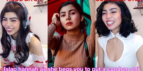 haynurs Hannah Khallouk Jerk Off Challenge