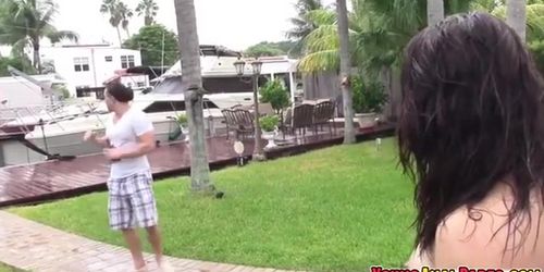 Outside Anal Fun starring Kimber Woods (Lexi Vex)