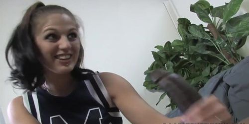 Cheerleader Teen Tommie Ryden Craves BBC