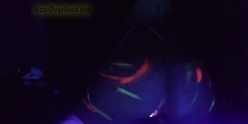 theRealSabella Glow in the Dark Twerk n Ass Clapping