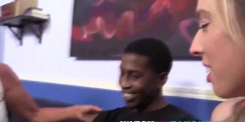 Astonishing skinny teen is riding her boyfriend's dong while licking pussy