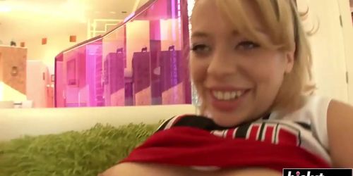 Incredible blonde gets fucked in various positions