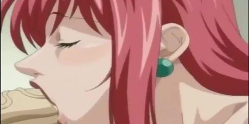 horny redhead big boobs anime milf fucked on bathroom