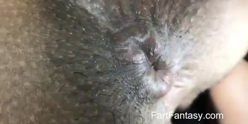 What A Sexy Ebony Asshole (Fart Video)