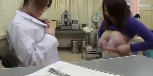Lesbian Gynecologist [Voyuer] [Japanese Stap-On]